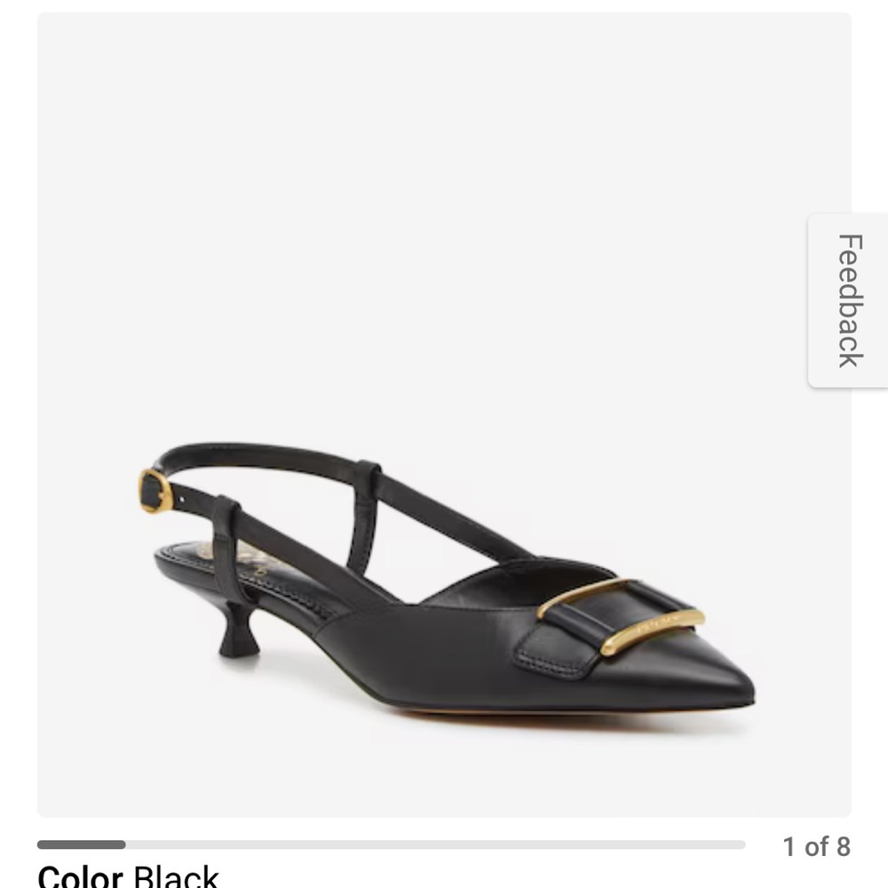 Vince Camuto Jhenta Pump- Black- size 10